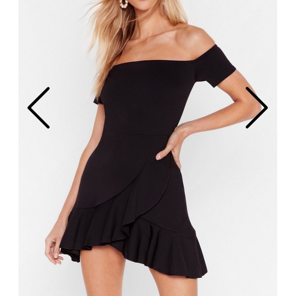 NWT Off Shoulder Dress - Picture 2 of 5